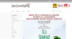 Desktop Screenshot of bazaarline.com